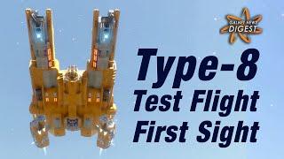 Type-8 Test Flight First Sight (Elite Dangerous)