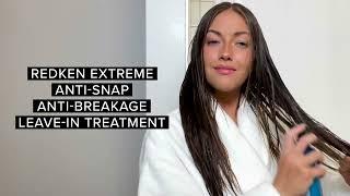 How to Use Redken Extreme Anti Snap Leave-In Conditioner