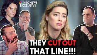 Body Language/Behavior Experts REACT to Amber Heard on Dateline! LIVESTREAM!