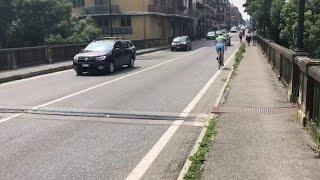 Ponte di Alpignano a rischio crollo, il traffico un'ora prima della chiusura