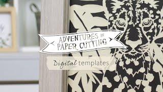 Digital Download Paper Cutting Templates | Includes SVG, DXF, PNG & PDF Files