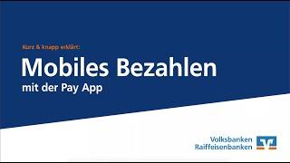 Mit der Pay App auf Ihrem Android-Smartphone einfach mobil bezahlen.