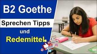 Goethe B2 | Sprechen Tipps & Redemittel | Telc | ÖSD | Speak German with Confidence #learngerman