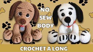 CROCHET DOG PUPPY FREE PATTERN AMIGURUMI CROCHET A LONG