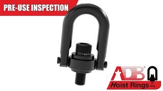 Hoist Ring Pre-Use Inspection - 3D Product Animation