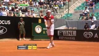 Rome Andreev Gasquet highlights