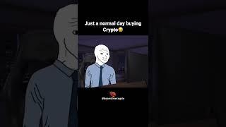 Wojak buys Crypto meme - Low budget stories