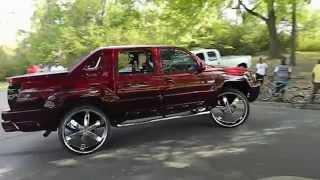 Bagged Chevy Avalanche Wet Paint Tv's