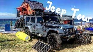 A TOUR THROUGH OUR JEEP WRANGLER OVERLAND VEHICLE // PART 1