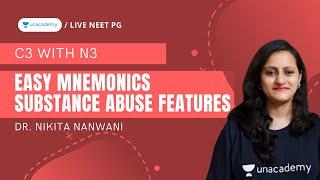 Easy mnemonics - Substance abuse features | Dr. Nikita Nanwani