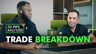 Raja Banks Gold Trade Strategy Revealed 50 Pips in 2 Minutes