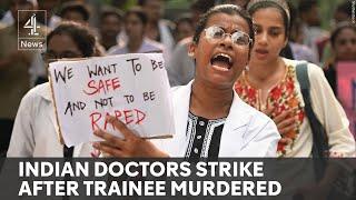 Indian doctors to strike 24hrs over rape and murder of trainee