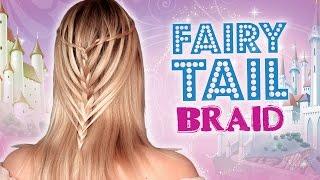 French waterfall braid  Mermaid hairstyle for medium long hair