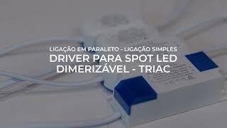 Driver para spot led Dimerizável - Protocolo TRIAC | Nordecor Iluminação