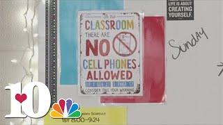 Leaders at an East TN school district report success after implementing phone ban for students