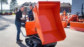 The Kubota KC70 Track Carrier!