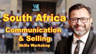 Sales and communication workshop at South Africa by coach Sushil Arora
