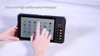 P8100 Industrial Tablets Open Box and Function Introduction