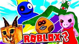 ROBLOX pero es una PESADILLA en TEARDOWN  RAINBOW FRIENDS PIGGY DOORS