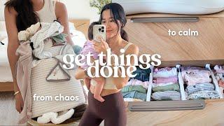  Productive Day in My Life | Organizing Clutter & Getting Things Done