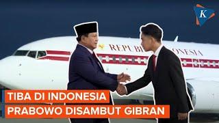 Prabowo Tiba di Indonesia Disambut Gibran, Para Menteri, Kapolri dan Panglima TNI