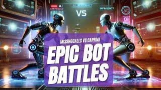 CapriAI vs. MissNoCalls: Another Old School Voice Mail vs AI Voice Bot! Epic Bot Battles