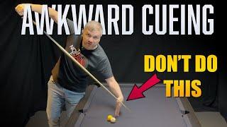 TOP TIPS for HAMPERED cueing | 8 Ball pool tips and techniques