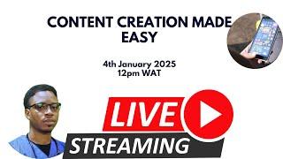 CONTENT CREATION MADE EASY