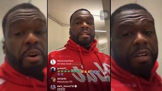 50 Cent REACT To Chris Brown Dissing Quavo In New Track “Weakest Link” On IG LIVE