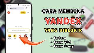 Cara Membuka Yandex Yang Diblokir