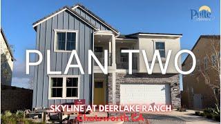 THE PLAN TWO | SKYLINE AT DEERLAKE RANCH | CHATSWORTH LOS ANGELES COUNTY CA