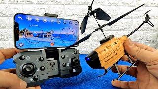 Rc Helicopter Low Cost Stabilized Automatic Takeoff Landing App Cam Obstacle Avoidance