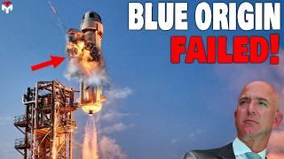 It's Embarrassing! Blue Origin is Launching Today After Delays But No More Future...Elon Musk Laugh