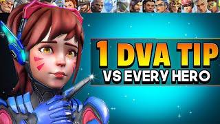 1 D.VA TIP vs EVERY HERO (2024)