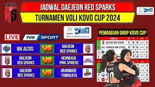 Jadwal Kovo Cup 2024~Jadwal Megawati Red Sparks Kovo Cup 2024~Live Tvri Sport