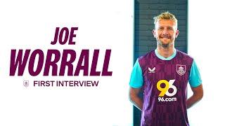 Joe Worrall Is A Claret | FIRST INTERVIEW