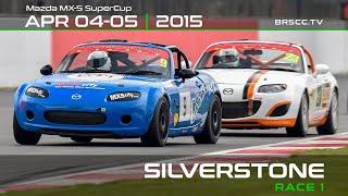 2015 BRSCC Mazda MX-5 SuperCup  - Silverstone Rnd 1