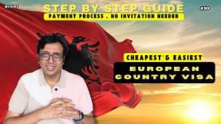 Albanian E VISA for Indians l Complete STEP by STEP Guide & Tips