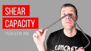 Reinforced Concrete Shear Capacity Example Problem