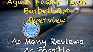 Again Faster Team Barbell 2.0 Overview - AMRAP: As Many Reviews As Possible (CrossFit Barbell)