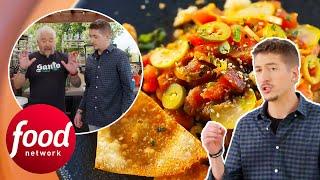 Guy Fieri's Son Makes Him A Spicy Tuna Poke With Wonton Chips | Guy's Ranch Kitchen