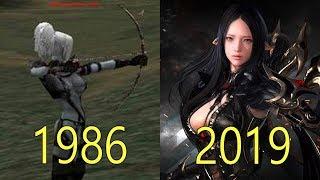 Evolution of MMORPG Games 1986 2019