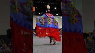 Women's Fancy Shawl Dance (End of Song) - Hunting Moon Pow Wow #halonamediaus #indigenous #powwow