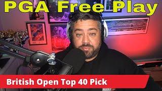 PGA Tour Odds, Picks & Predictions | 2021 British Open Betting Preview | The Open Free Play