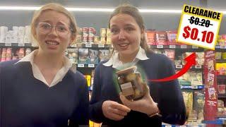 TRYING THE CHEAPEST FOOD AT DIFFERENT STORES CHALLENGE