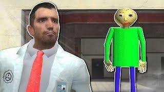 BALDI INSIDE SCP FACILITY?! - Garry's Mod Gameplay - Gmod Baldi's Basics Survival