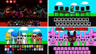 Incredibox Sprunki All Versions Vs Horror Versions