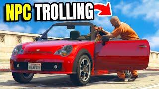 I Went Undercover as an NPC in GTA 5 RP!