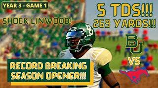 NCAA Football 14 | Walker's first game with Baylor! - O.C. Noah Walker | Game 1