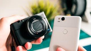 Pocket Camera Shootout - Google Pixel 2 vs  Sony RX100 V!